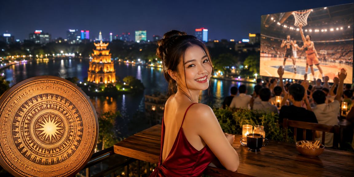 Cá cược bóng rổ sôi động tại Hà Nội trong quán cà phê